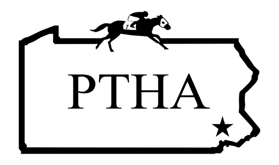 Logotipo de la Asociación de jinetes de pura sangre de Pensilvania