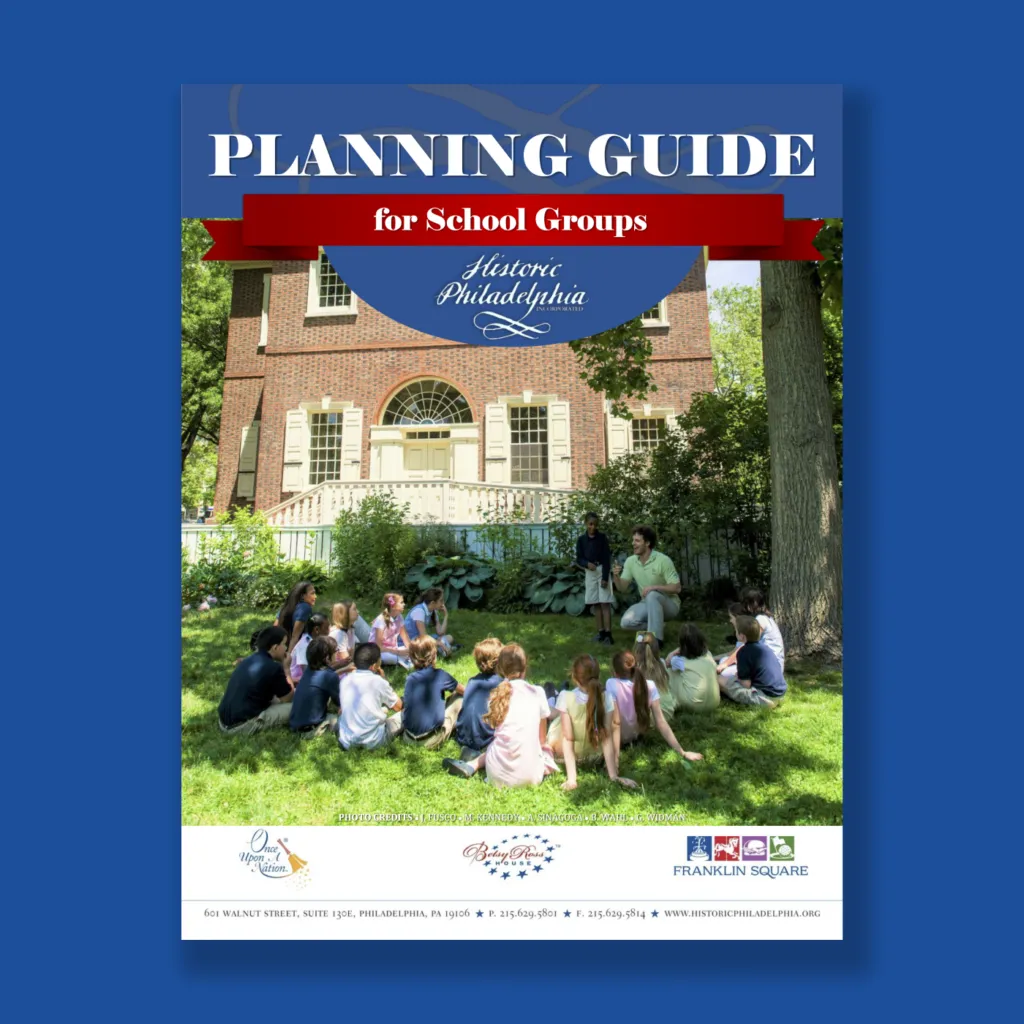 Cover to a planning guide for school groups