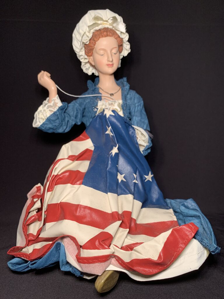 Poseable Betsy Ross Doll made by Odyssey Toys
