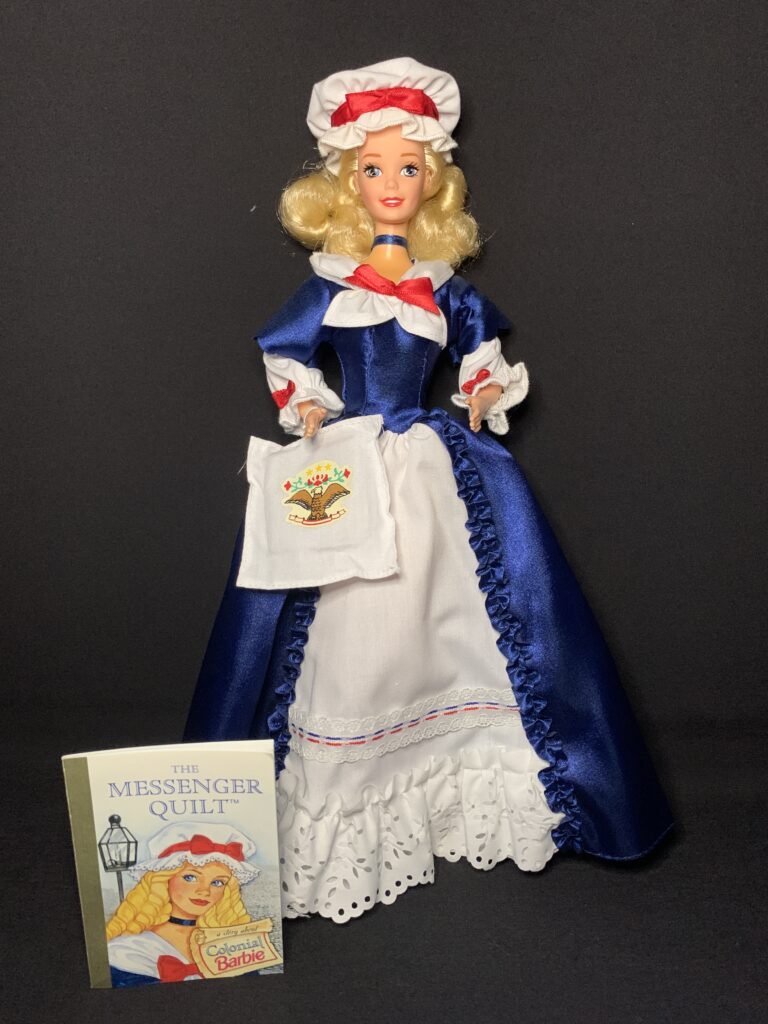 殖民地芭比娃娃，由美泰公司于 1995 年生产。