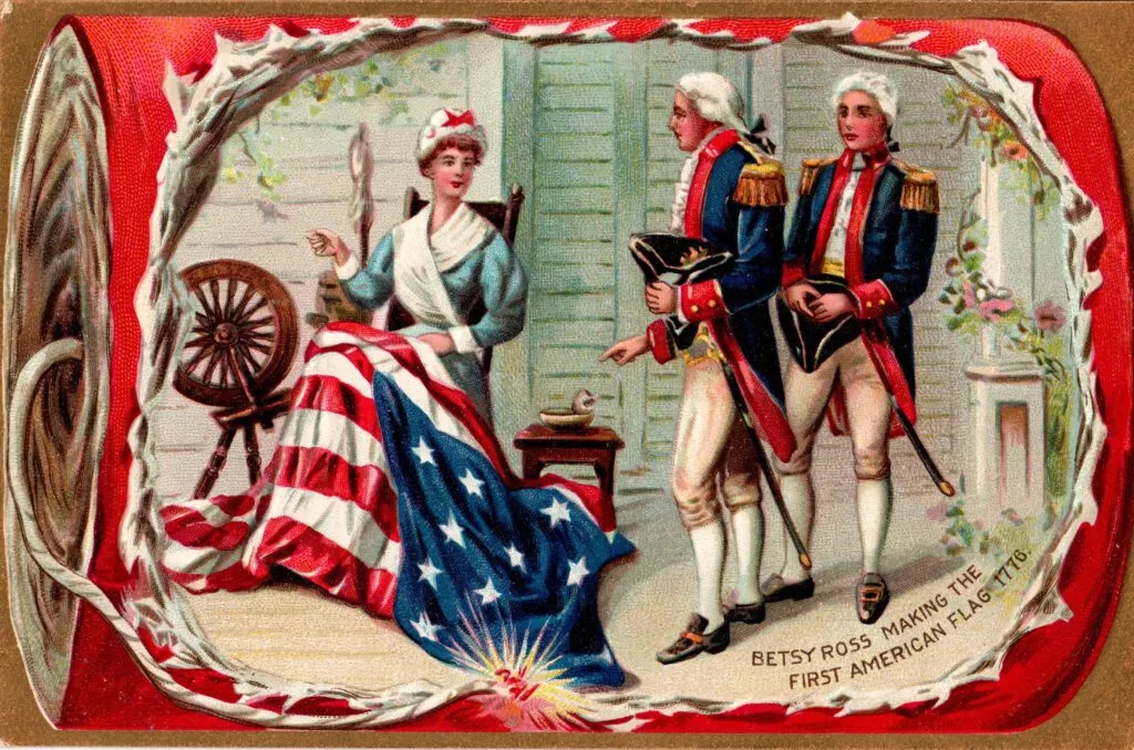 Independence Series postcard made by Raphael Tuck & Sons circa. 1910-1920.
