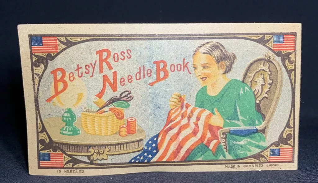 Betsy Ross Needle Book Circa. 1950